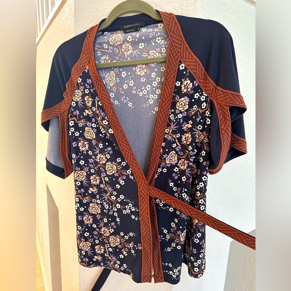 BCBG Wrap Shirt